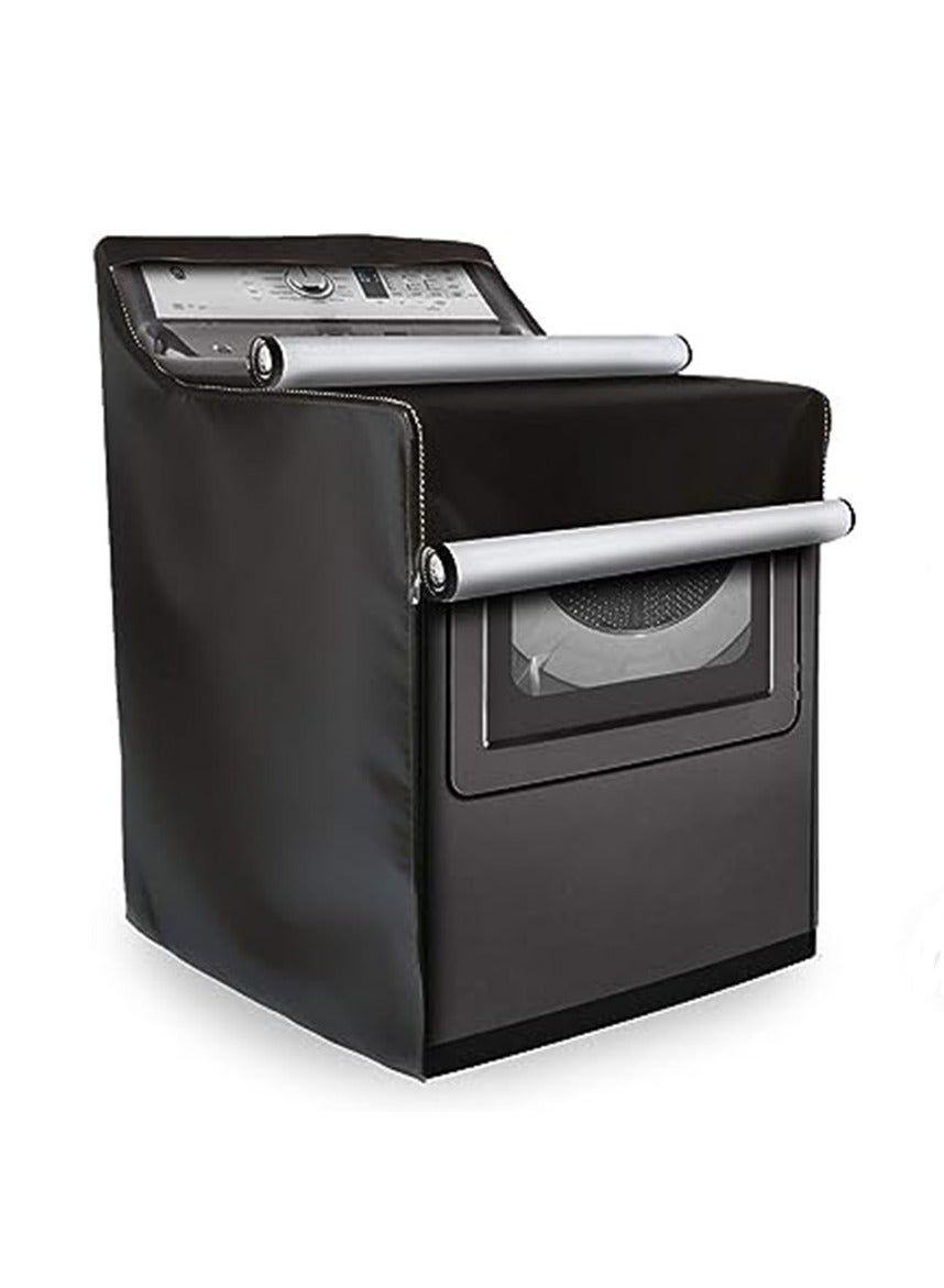 Compare Washing machine cover, suitable for top loading and front loading washing machine, washing machine cover with zipper design, easy to use, waterproof, dustproof, protective at KSA Price