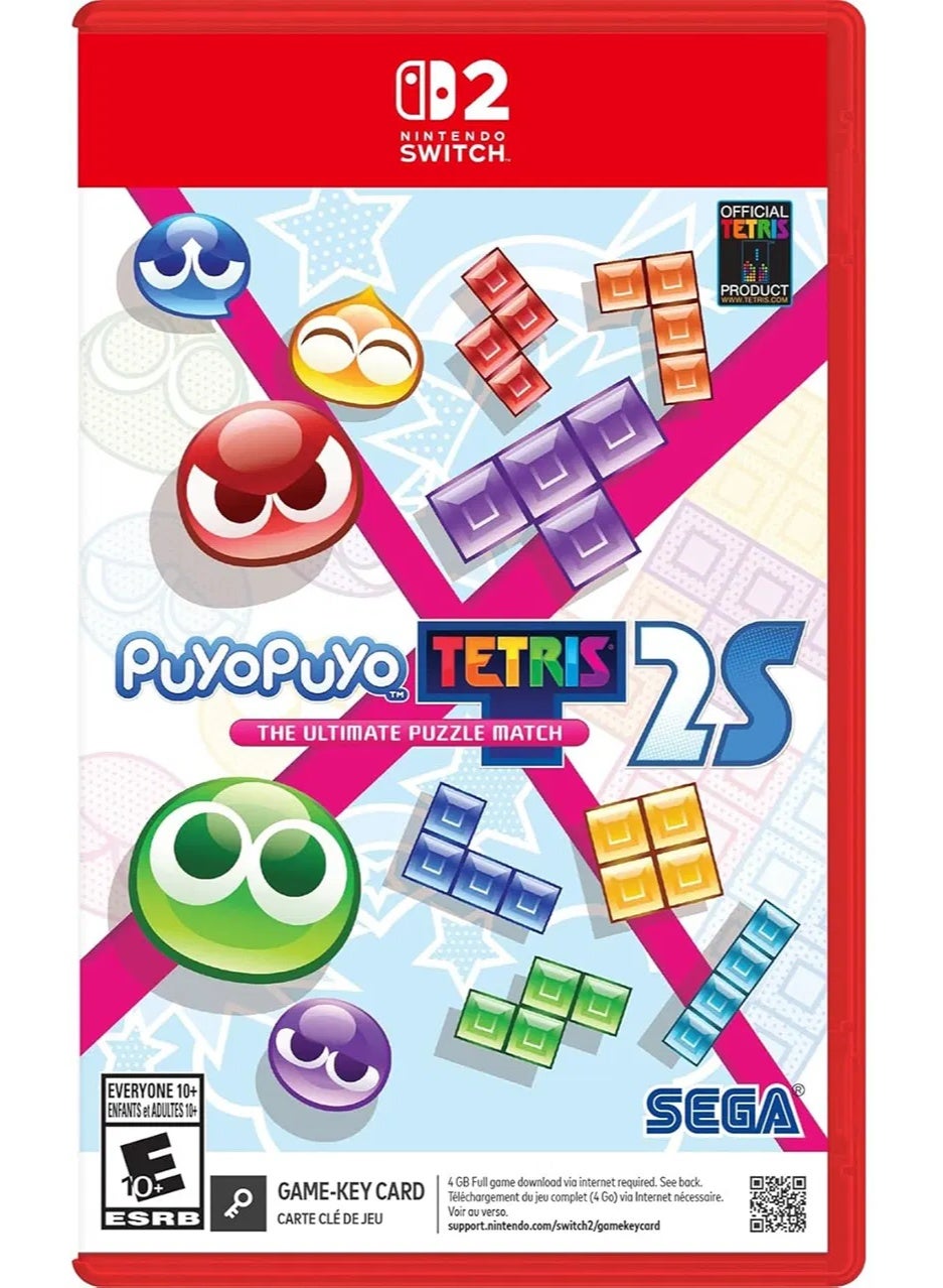 Compare Puyo Puyo Tetris 2S  Nintendo Switch 2 GAME KEY CARD  nintendo_switch at KSA Price