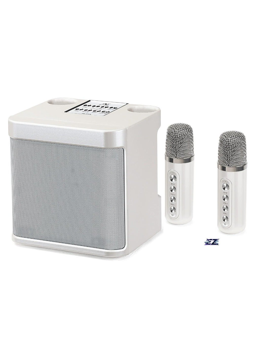 Rechargeable Speaker & Microphone Set - 1 HD Sound…
