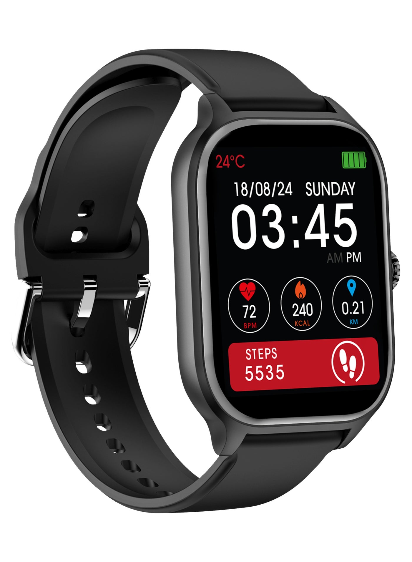 TOUCHMATE AMOLED Calling Fitness Smartwatch – Includes…