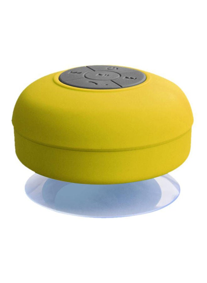 Mini Waterproof Bluetooth Speaker Yellow