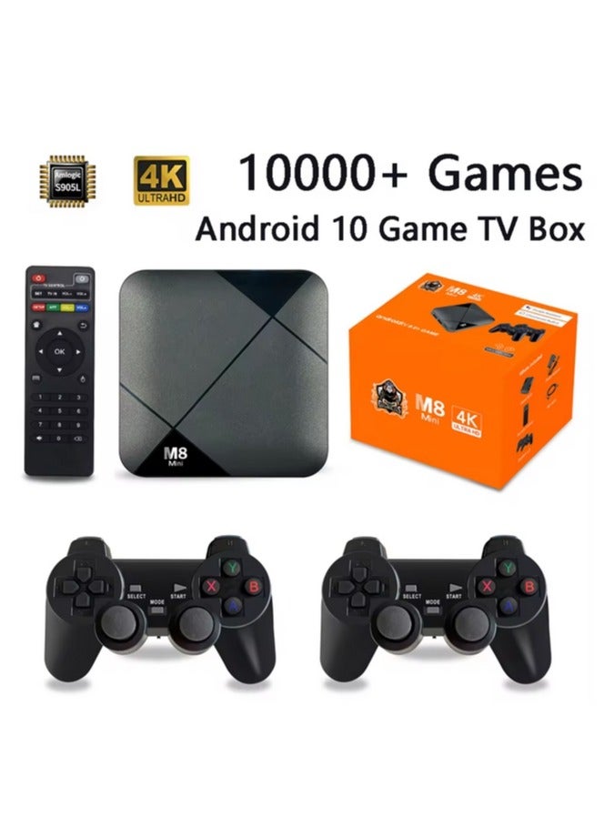 Compare M8 Mini Game Box – Retro Video Game Console S905, HD 4K Output, 4G Wireless, Super Console with 10,000+ Games at KSA Price
