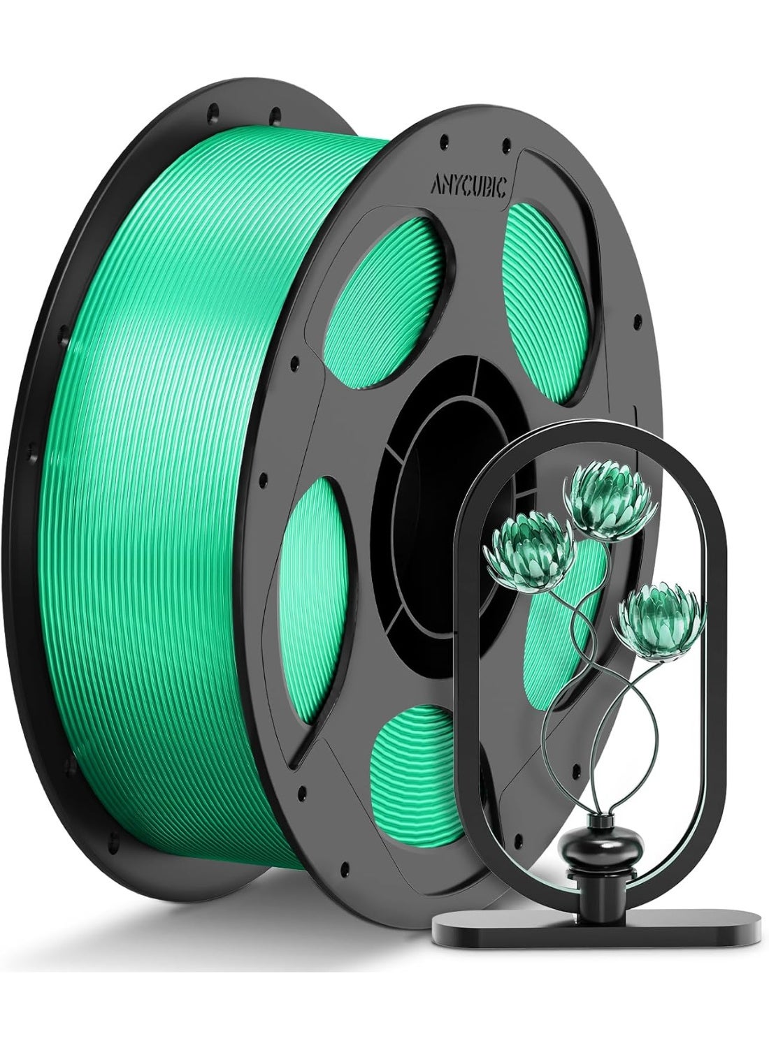 Compare PETG Filament 1.75mm 1KG – Strong & Durable 3D Printer Filament, WaterResistant & WeatherResistant, ChemicalResist, Precision ±0.02mm, Reusable Spool | Compatible with Most FDM Printers at KSA Price