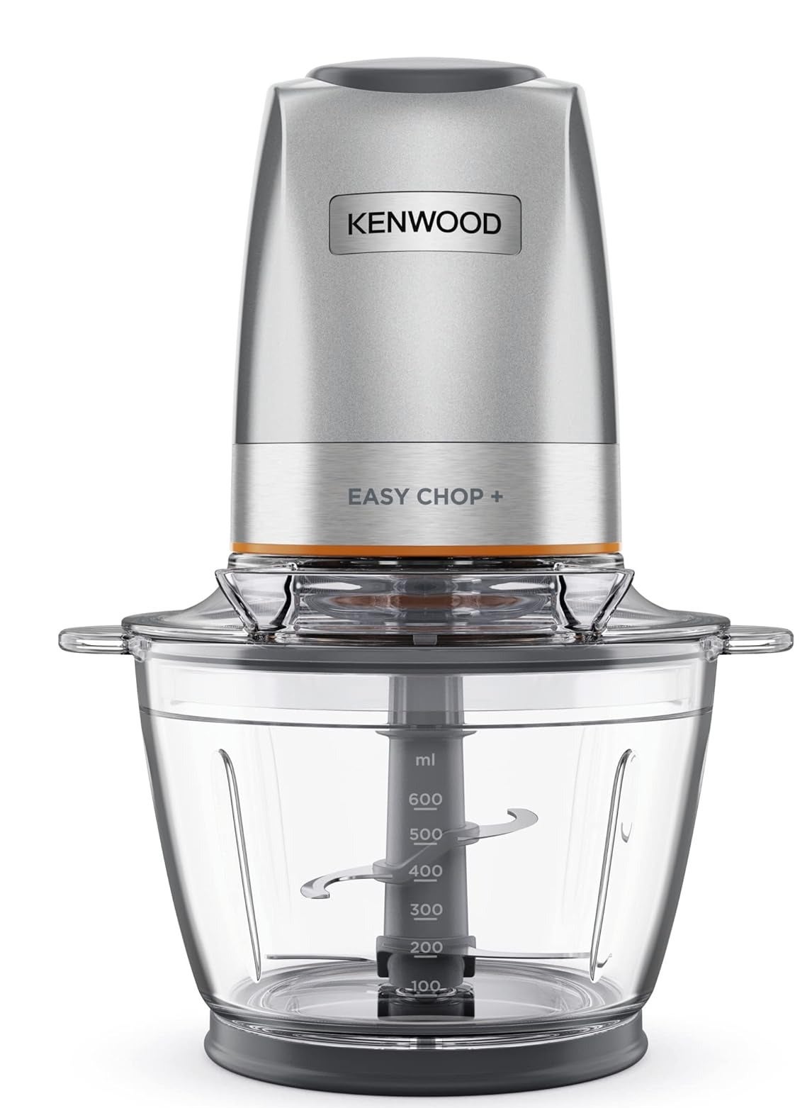 Compare Glass Chopper Electric Food Chopper with 1.2L Glass Bowl 600ml working capacity, Dripper Pro, Quad Blade, Storage Lid, Dual Speed, Spatula, Ice Crush Function 500 W CHP62.400SI SILVER at KSA Price