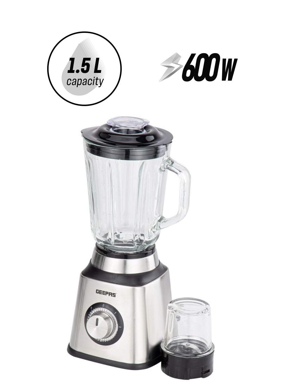 Stainless Steel Blender, Powerful Motor and Sharp…