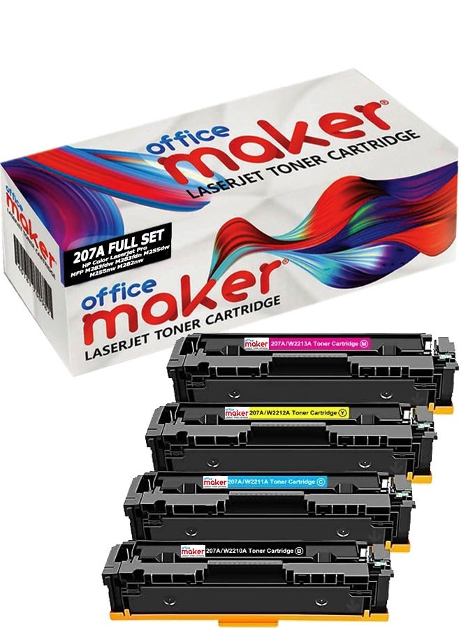 ?Office maker 207A (With Chip) Toner Cartridges Compatible…