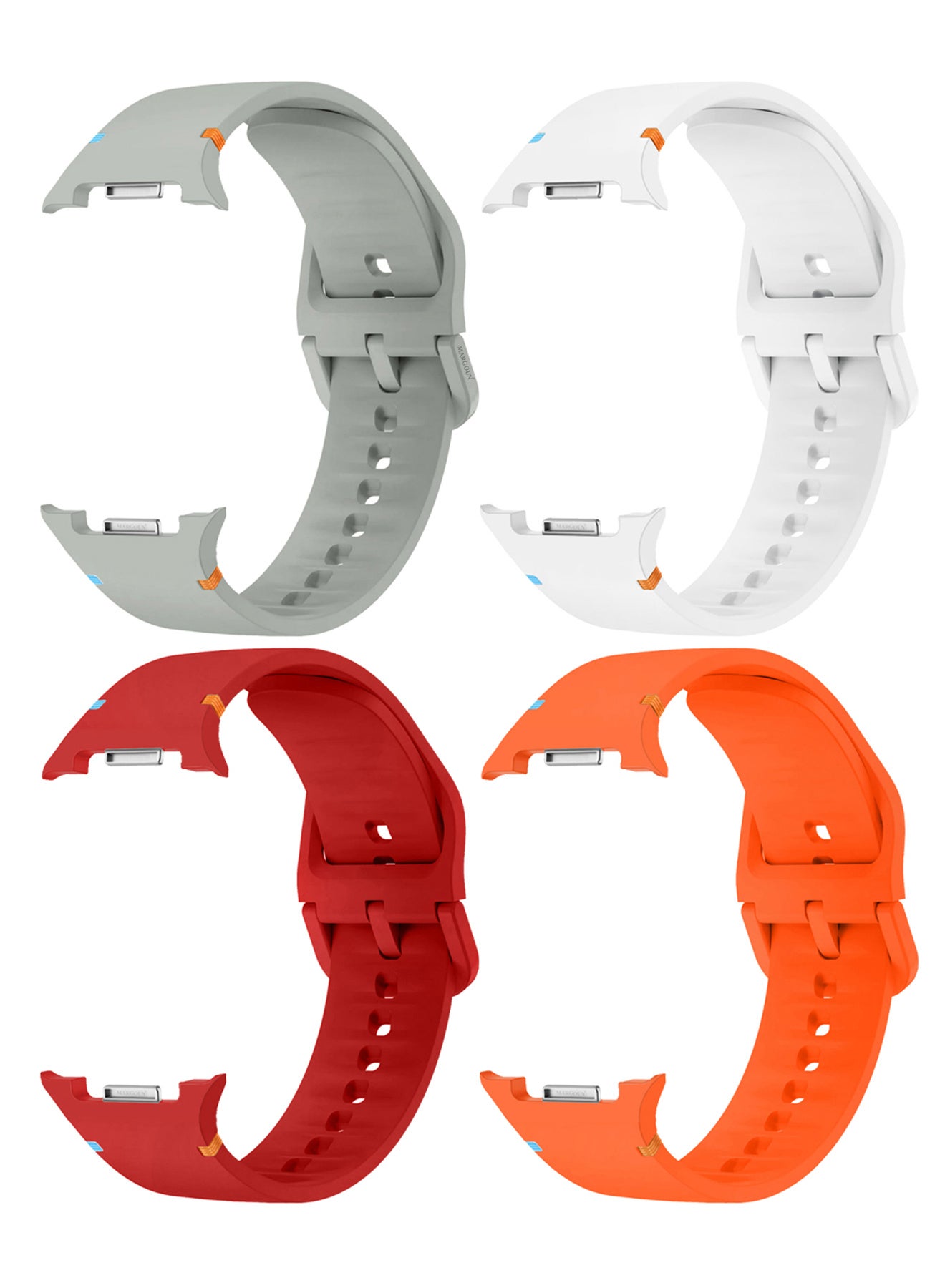 4Packs Sport Band for Galaxy Watch 8 40mm 44mm…