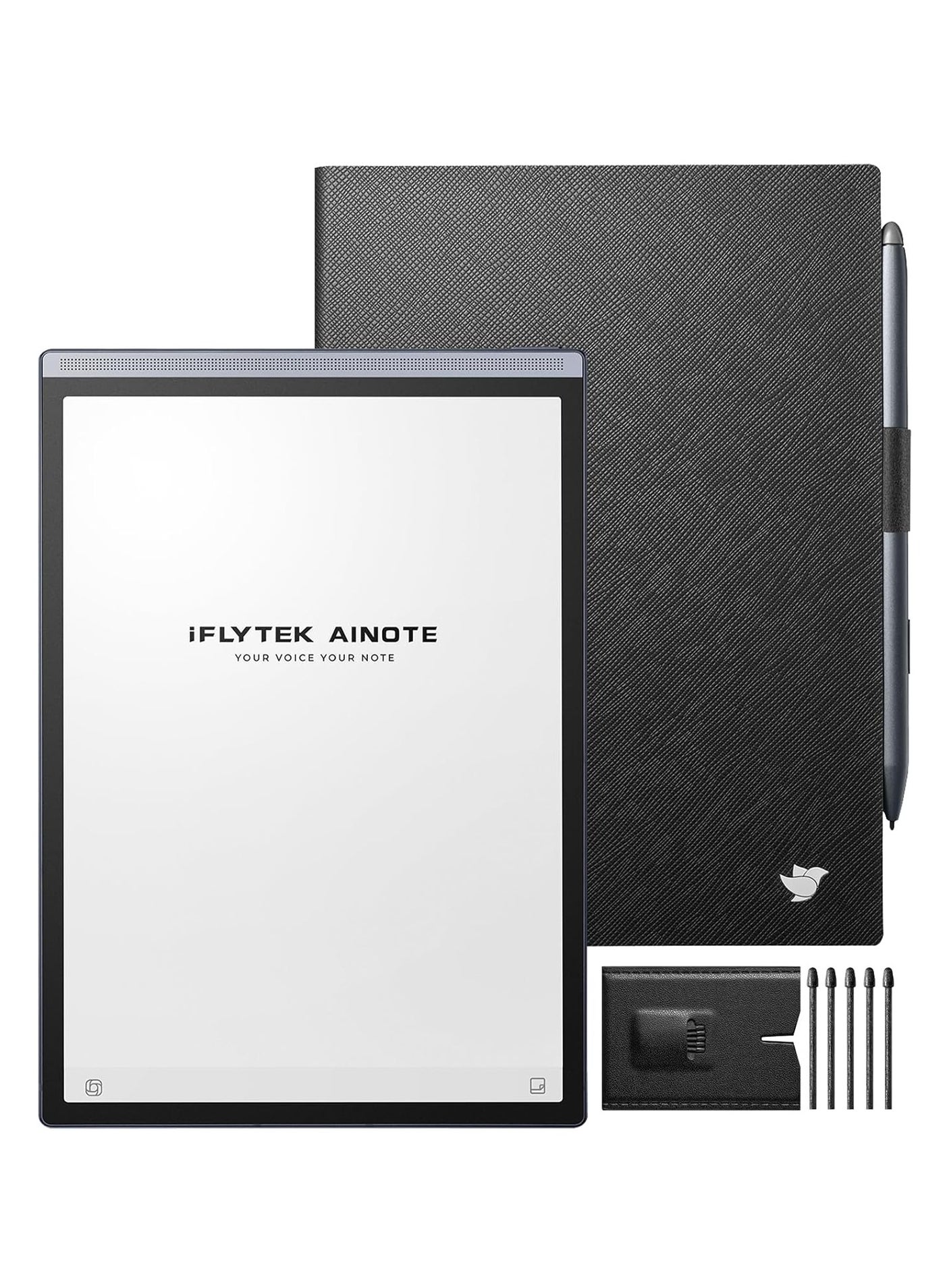 Compare AINOTE Air 2 Digital NoteTaking Tablet Bundle – 8.2 Tablet with Pen, 5 Pen Refills & Air2 Folio Case – iFLYTEK Smart Writing Paper Star Gray at KSA Price