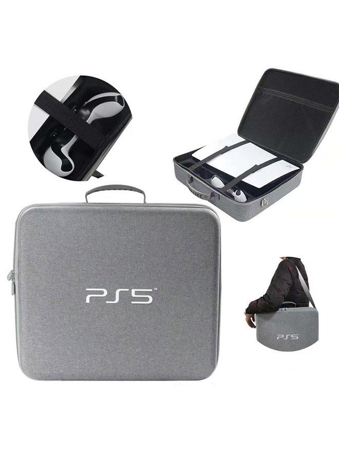 Hard Shell Carry Case Travel Bag for PS5, Shockproof…