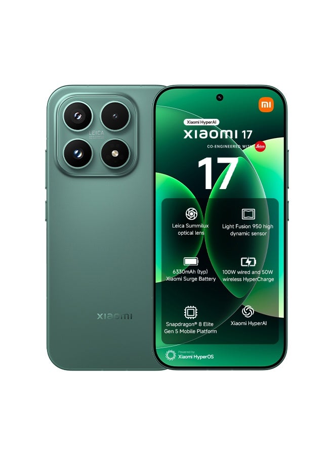 Compare 17 Green Dual SIM 5G 12GB RAM 512GB    with 3pin adaptor  Global Version at KSA Price