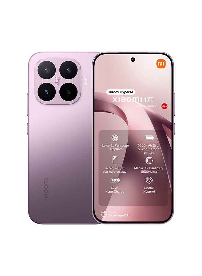 Compare 17T Dual SIM+eSIM 5G Violet 12GB RAM 512GB  Global Version at KSA Price