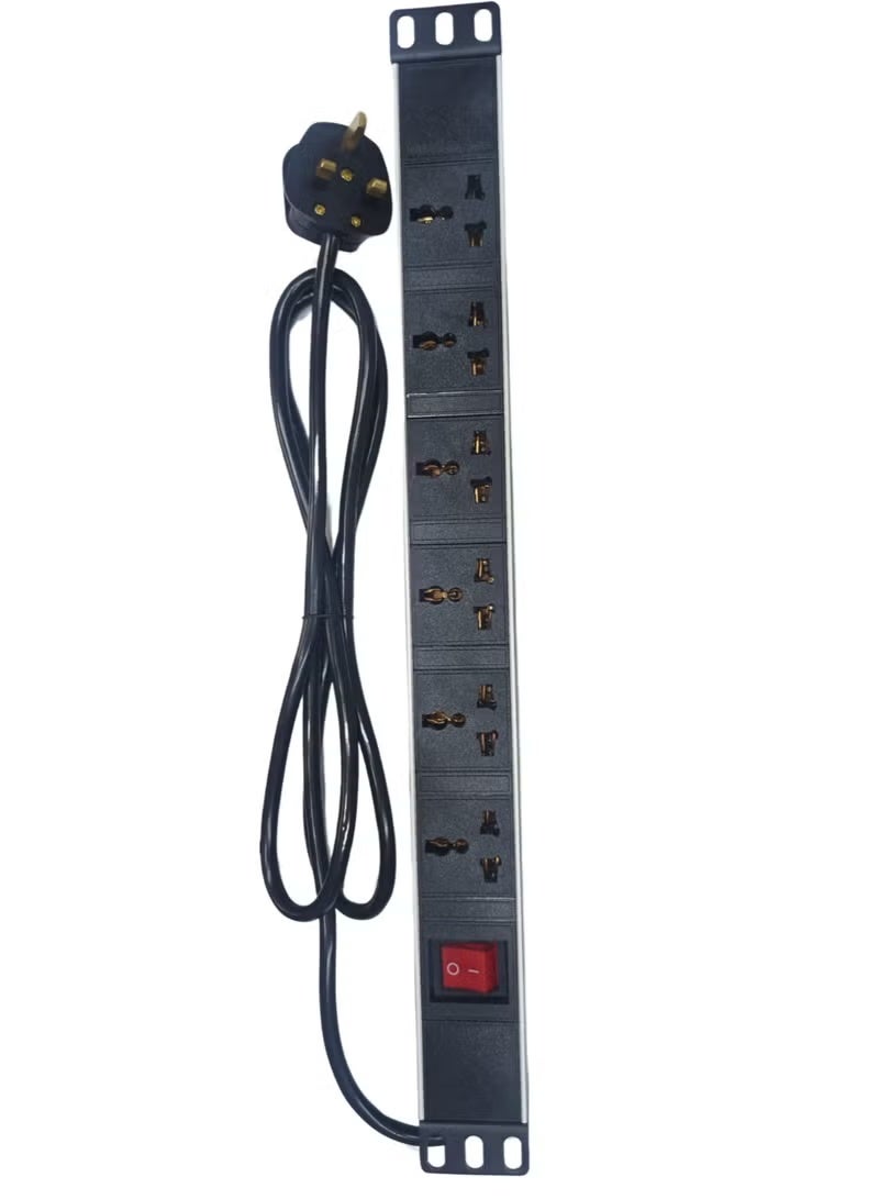 Compare 1U 19 6Outlet PDU | Universal Outlets | 220250V AC | 13A Rated | CE & RoHS Certified at KSA Price