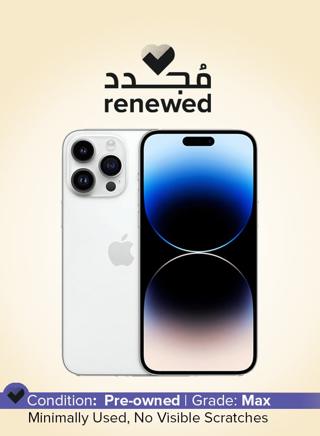 Renewed - iPhone 14 Pro 128GB Silver 5G…