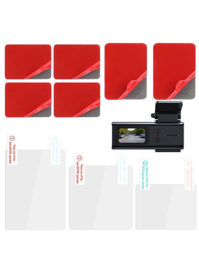 3 Pcs Electrostatic Sticker Mounting Dash Cam…