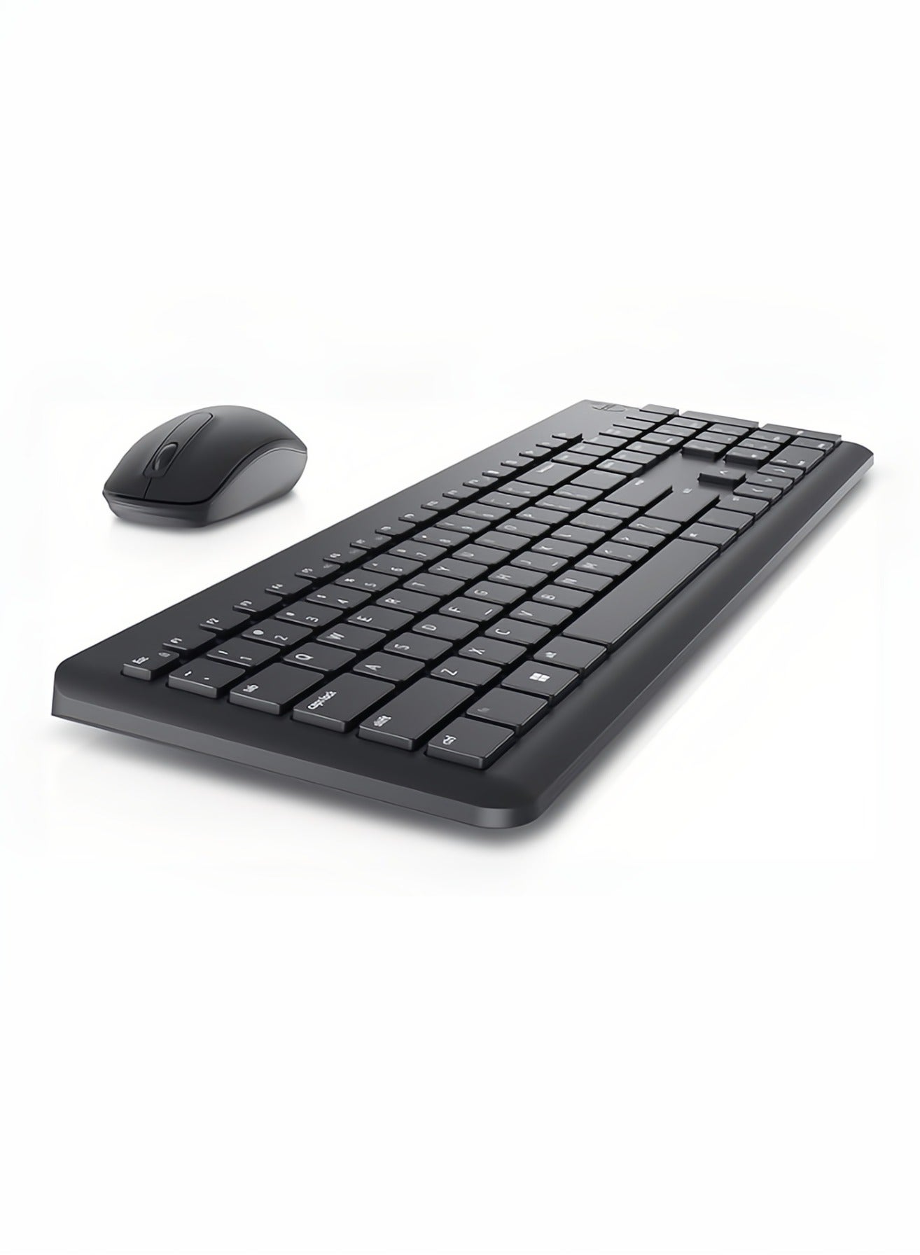 Compare KM3322W Wireless Keyboard And Mouse Black at KSA Price