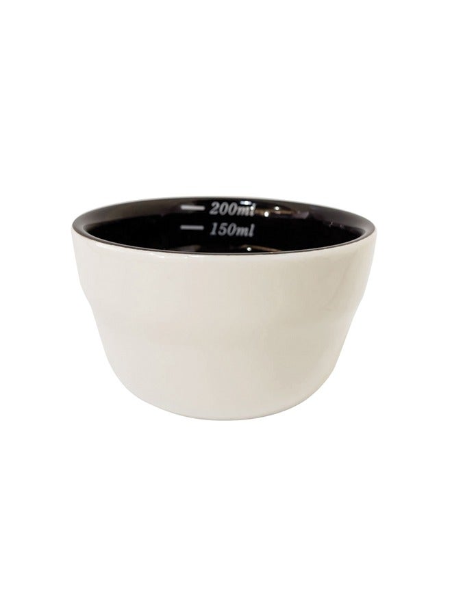 Compare Ceramic Cupping Bowl White, Set of 6 at KSA Price