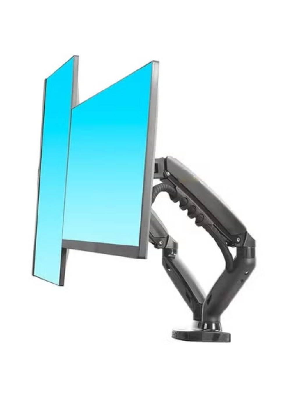Dual Monitor Desk Mount Stand Full Motion Swivel Computer…