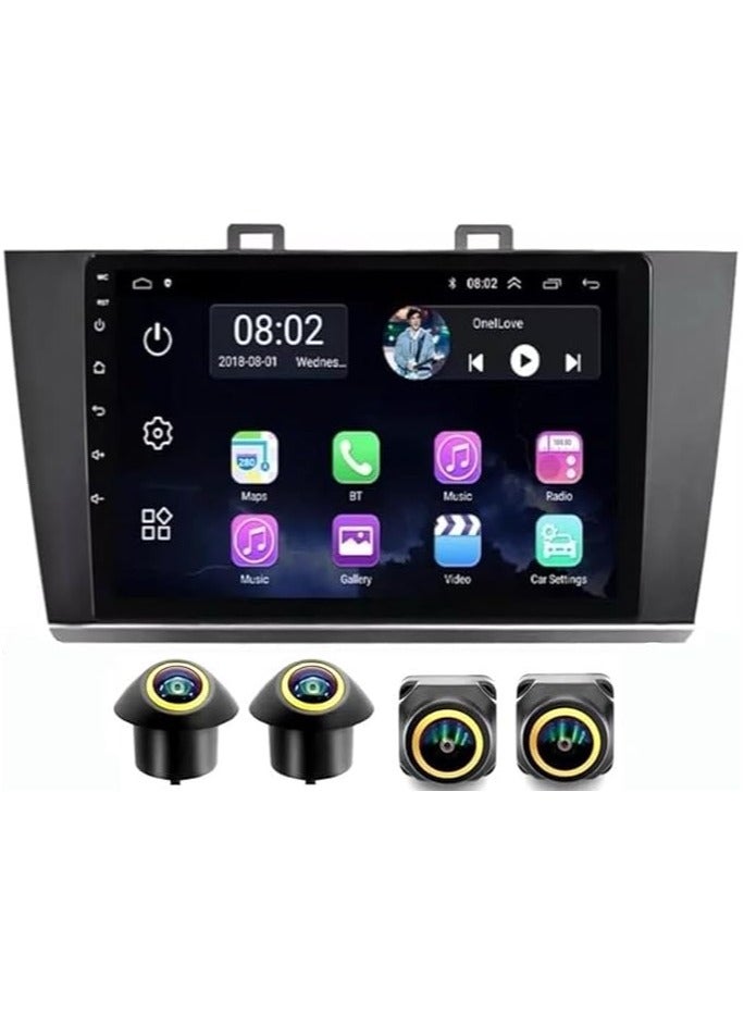 Compare Android Car Stereo for Subaru Outback Legacy 20152018 4GB RAM 64GB ROM Support Carplay, MLink WiFi BT, Radio GPS, 9 Inch IPS.QLED, Fast interface, Touch Screen with 360D Camera Included at KSA Price
