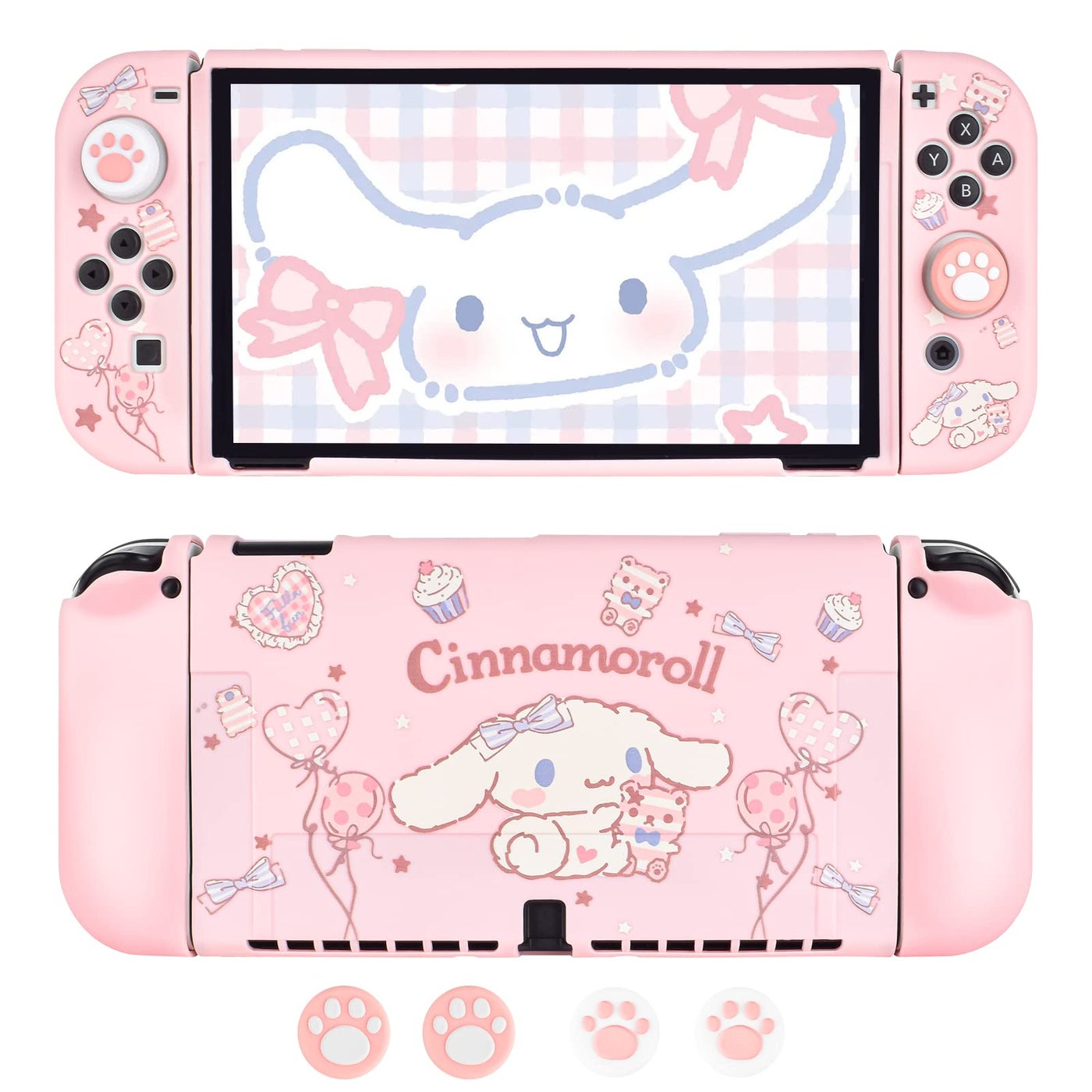 DLseego Cute Dog Switch OLED Protective Case Silicone…