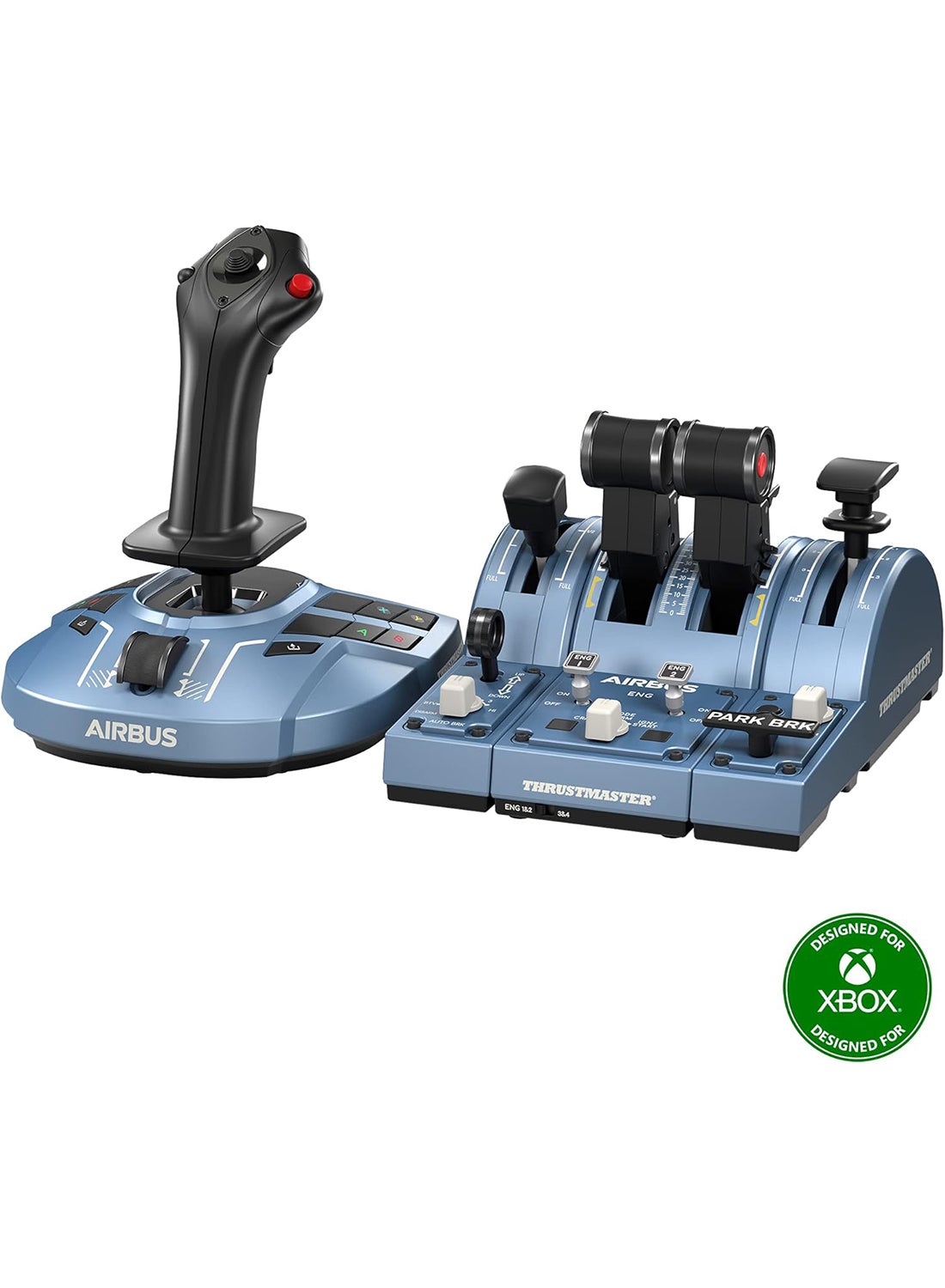 Compare TCA Captain Pack X Airbus Edition  HighPrecision Flight Stick and Throttle Quadrant for Xbox Series X|S, Xbox One, and PC at KSA Price