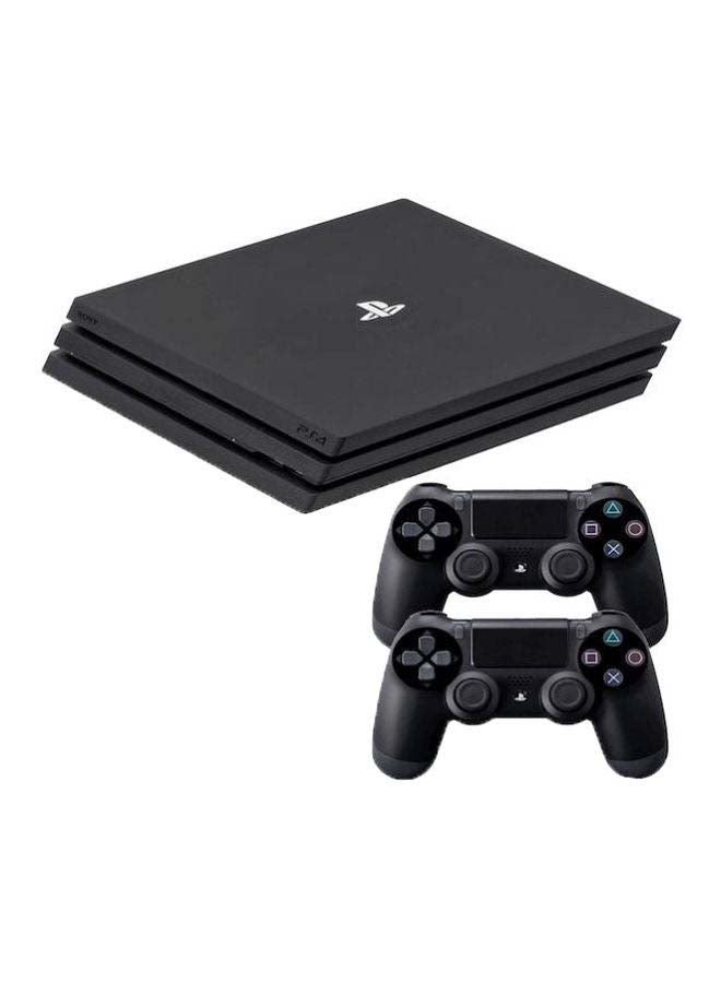Compare Playstation4 Pro 1TB Console With 2 DUALSHOCK Controllers at KSA Price