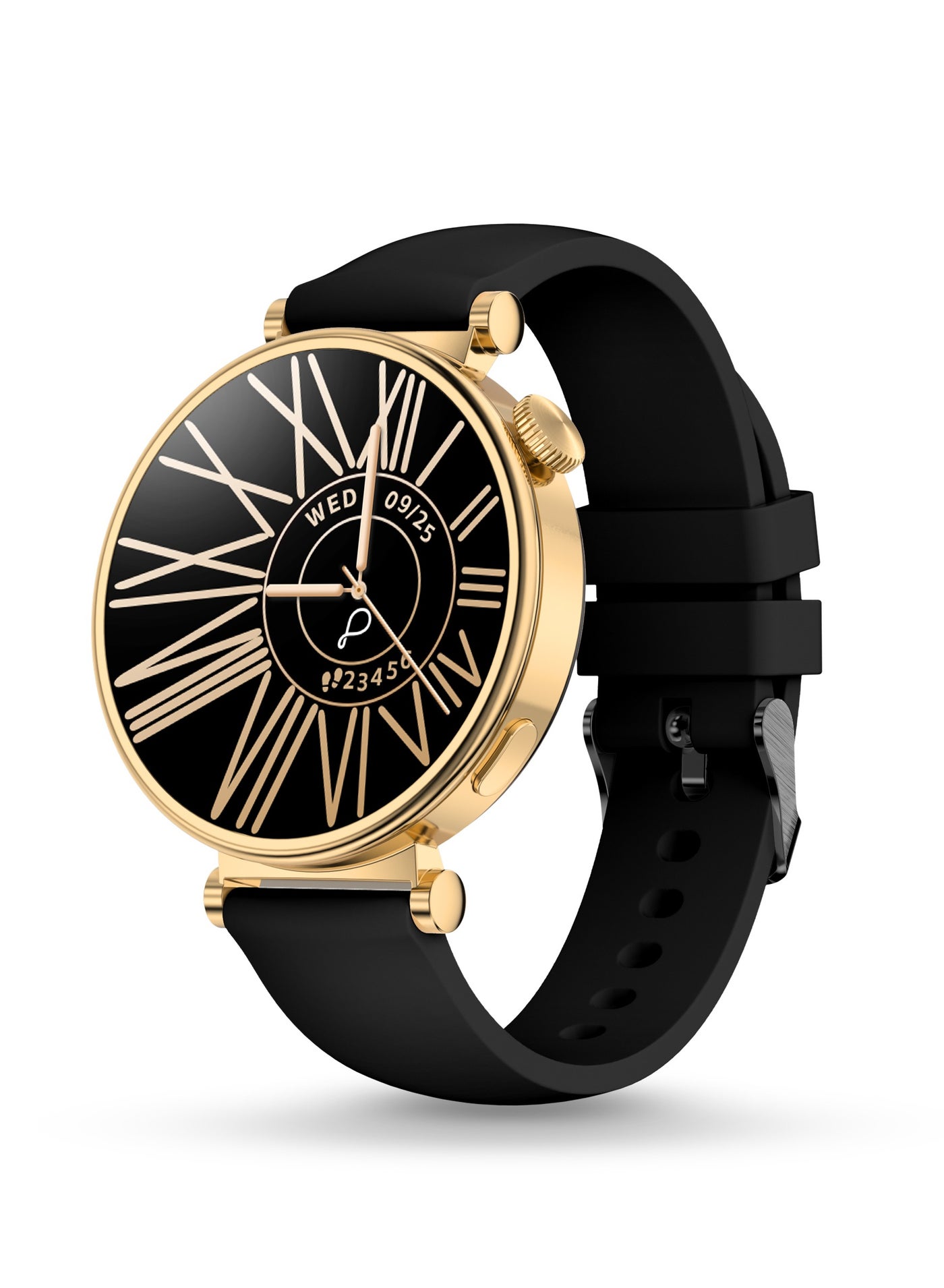 Compare Vama Smart Watch for Women, 1.32 AMOLED Display, Bluetooth Calling, AlwaysOn Display, Health Monitoring, Multiple Sports Modes, AI Voice Assistant, DIY Watch Faces, Jet Black at KSA Price