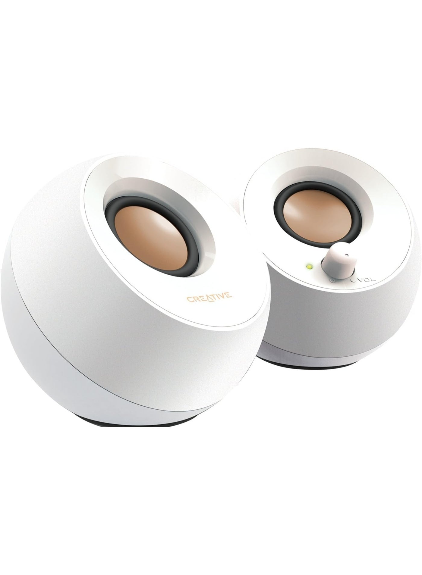 Compare Creative Pebble 2.0 USBPowered Desktop Speakers with FarField Drivers and Passive Radiators for Pcs and Laptops at KSA Price