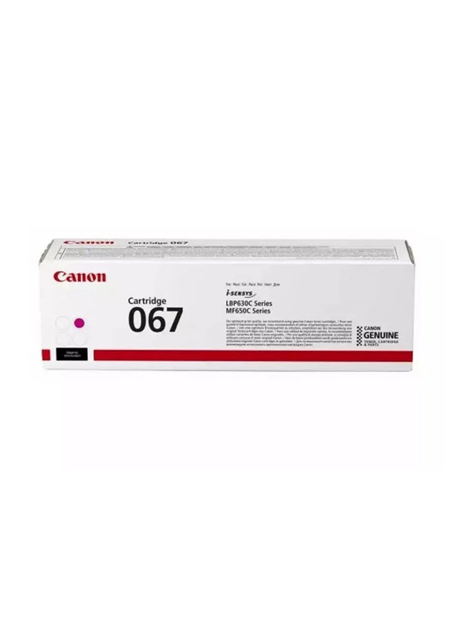 Compare Toner Cartridge 067 Yield 1250 pages Magenta at KSA Price
