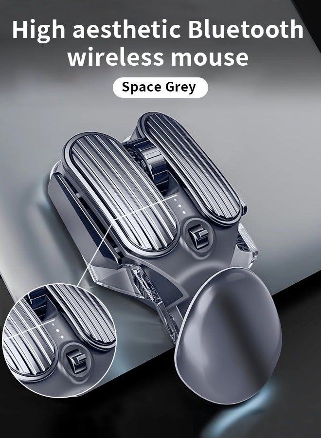 Compare Bluetooth gaming mouse, rechargeable USB wireless mouse, dualmode gaming mouse, suitable for laptops, Mac, PC, etc. at KSA Price