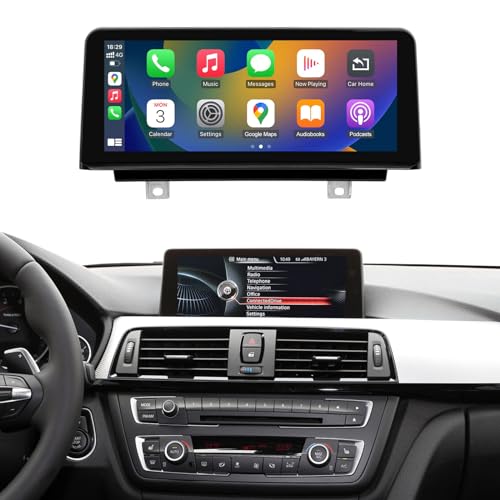 NINETOM 10.25 inch Touchscreen Wireless CarPlay Android…