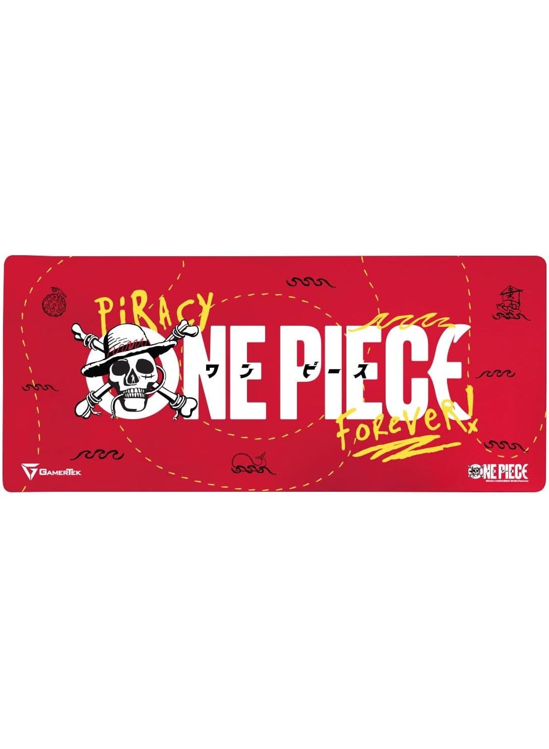 Compare XXL Gaming Desk Mat – Luffy Edition, 900 × 400mm Extended Mouse Pad, Stitched Edges, AntiSlip Rubber Base at KSA Price