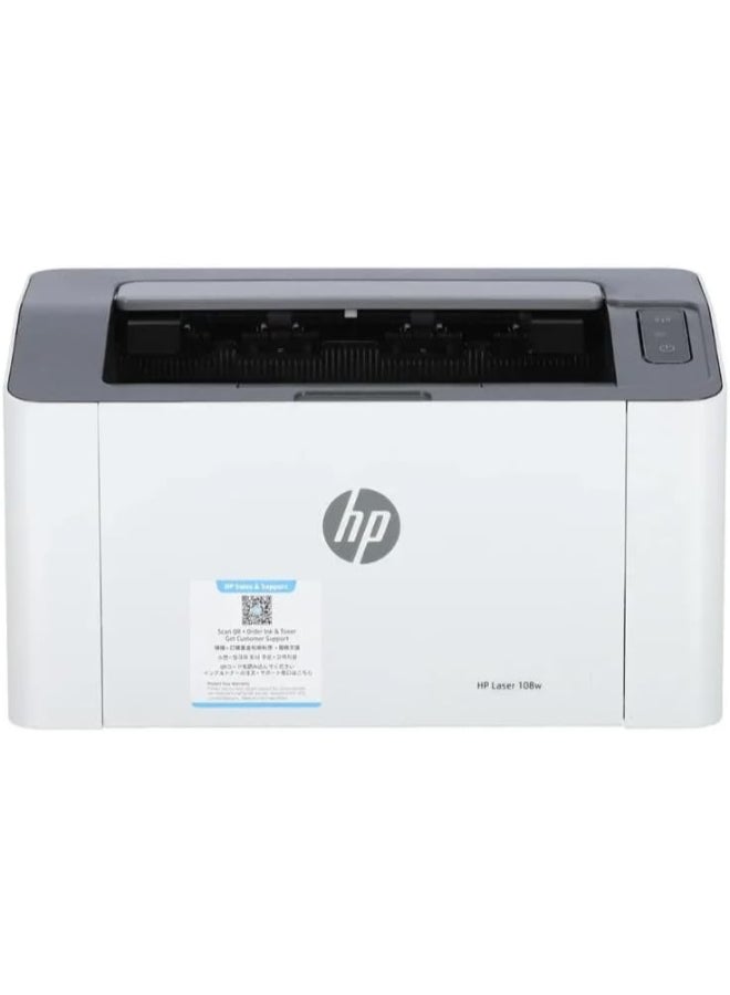 108W Laser Printer, Monochrome, USB/WiFi Connectivity,…