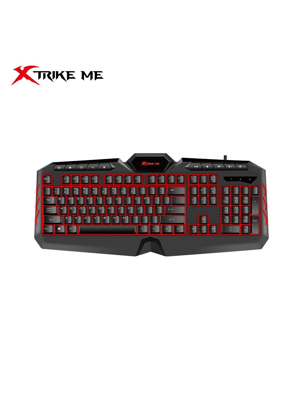XTRIKE ME KB-509 Wired Membrane Gaming Keyboard