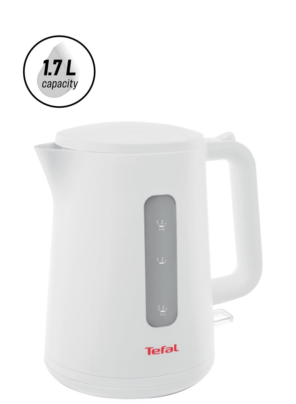 Compare Kettle | Element Electric Kettle | 2 Plastic | Stainless Steel | 2 Years Warranty 1.7 L KO200127 White at KSA Price