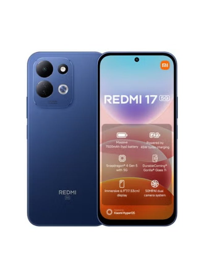 Redmi 17 5G Dual SIM 6GB RAM 256GB…