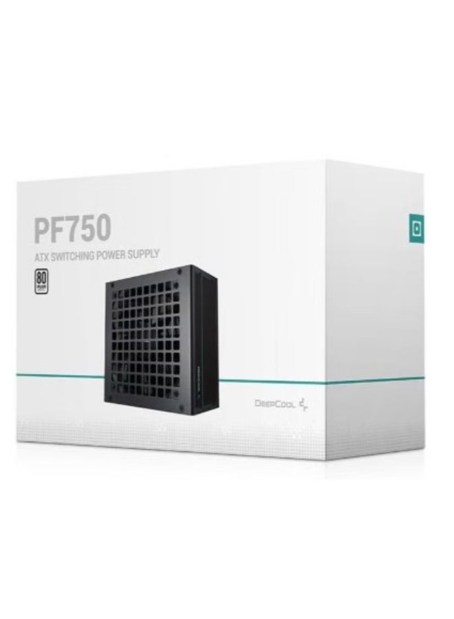 Compare PF750 ATX 12V Power Supply Unit, 750W Power, 80 Plus Standard Certification, Active PFC + Double Tube Forward 750Watts, 5% Efficiency, 120mm Fan Size  Black | RPF750DHA0BUK at KSA Price