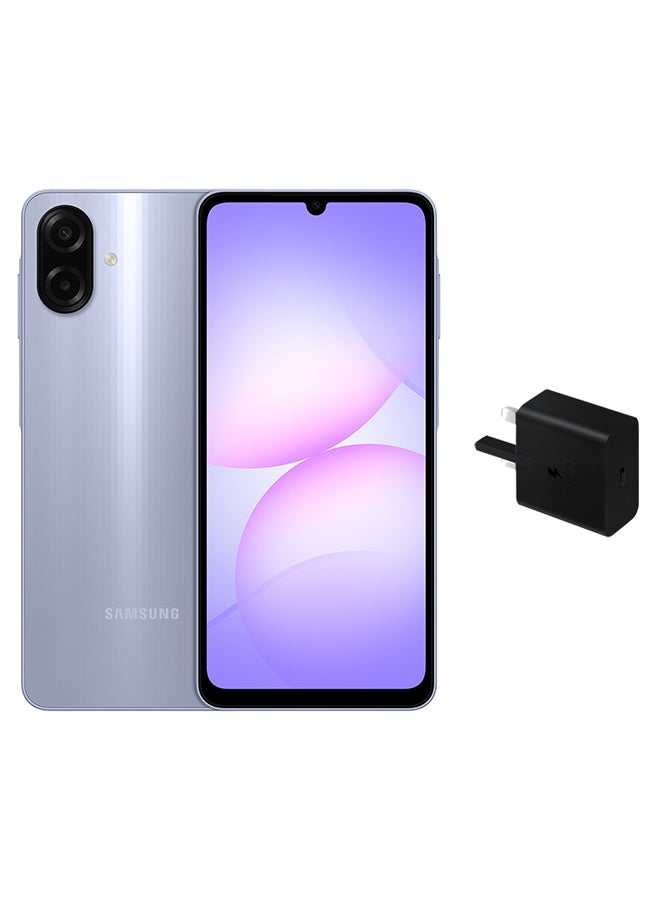 Compare Galaxy A07 Dual SIM Light Violet 4GB RAM 128GB LTE with Adapter in box  Middle East Version at KSA Price