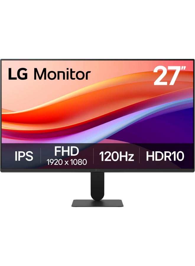 27 inch IPS Display, FHD Display, 120Hz Refresh…