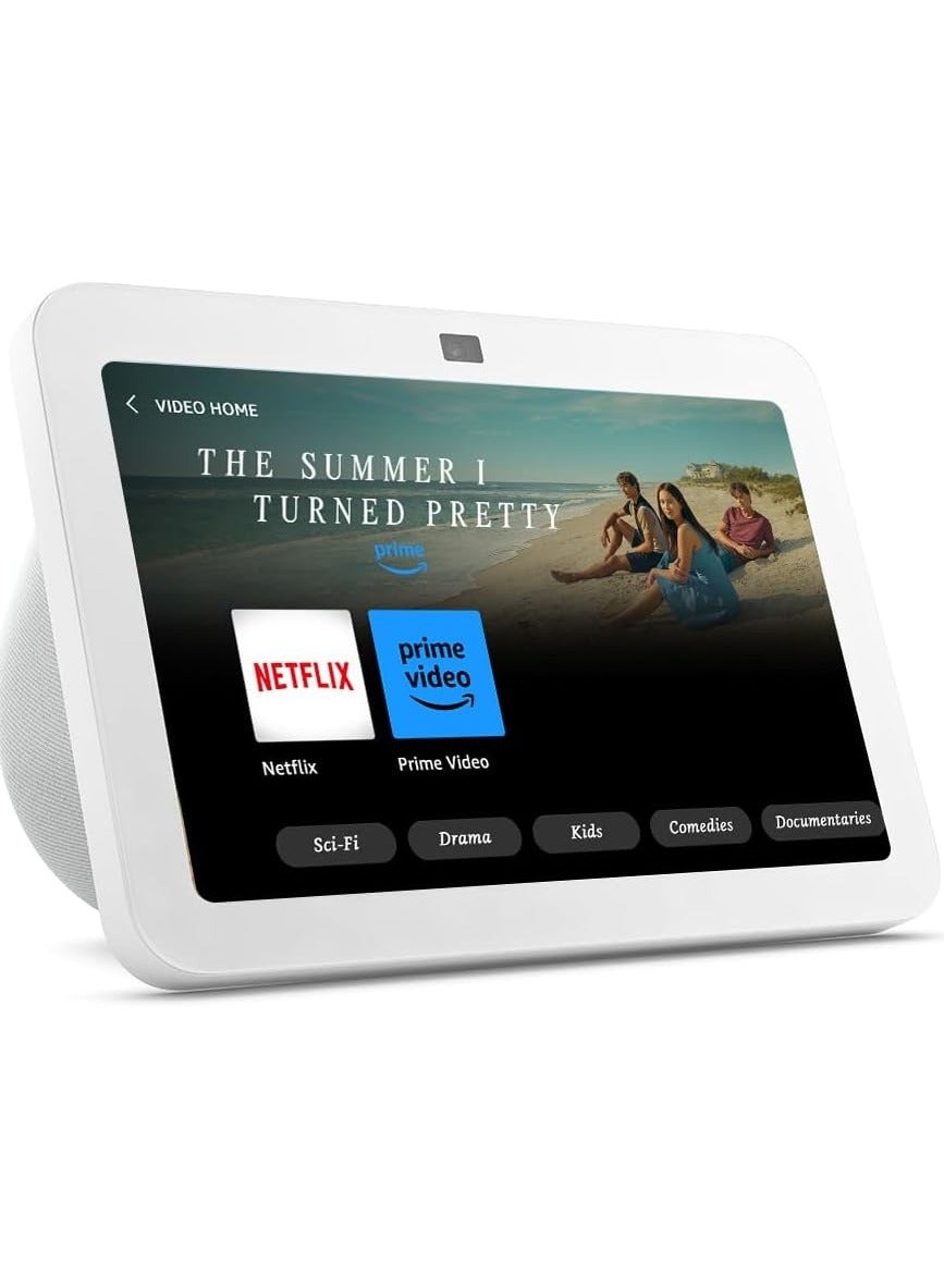 Compare Smart Home Systems Show 8 3rd Gen HD Smart Touchscreen with Spatial Voice Smart Speaker White at KSA Price