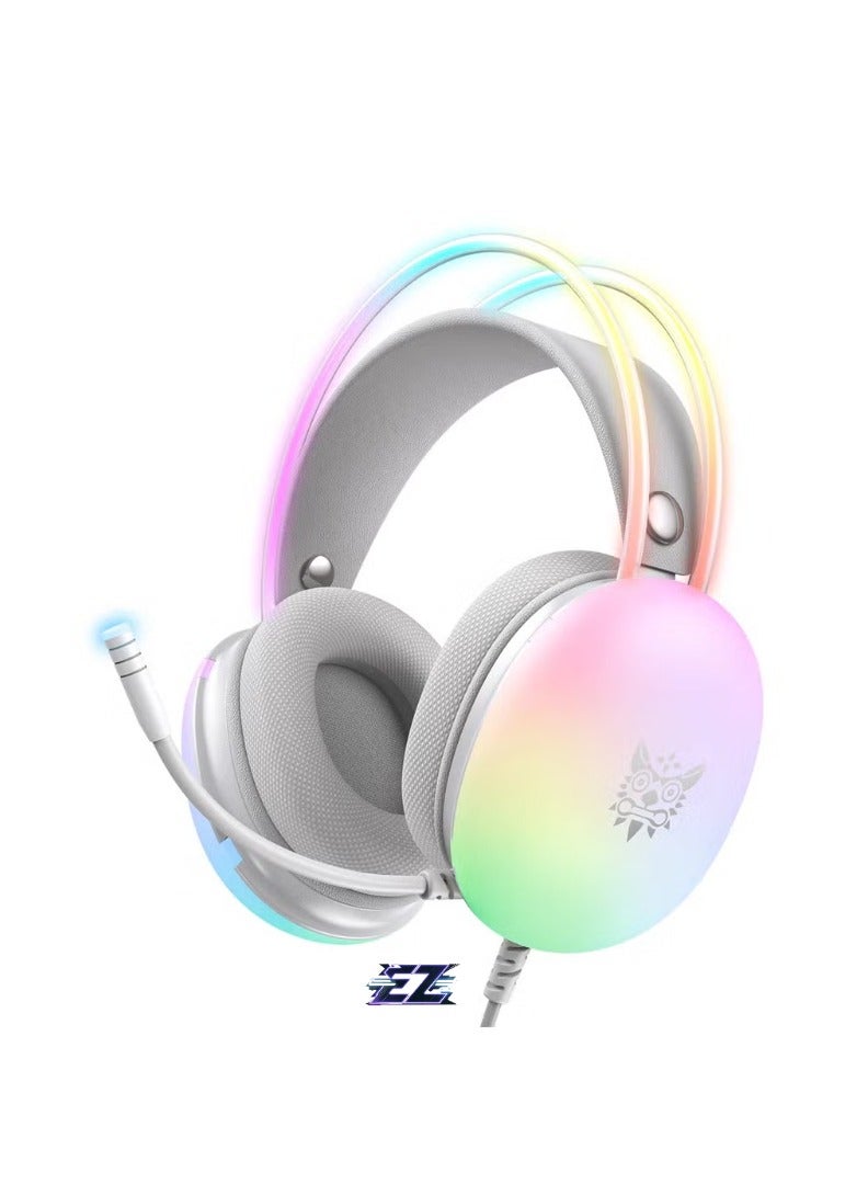 Compare X25 Gaming Headset OverEar Gaming Wired Headphones with Mic – HighQuality Stereo Sound, NoiseCanceling Mic, Comfortable OverEar Cushions, Adjustable Headband – Perfect for PC, PS4, Xbox, and Mobile Gaming at KSA Price