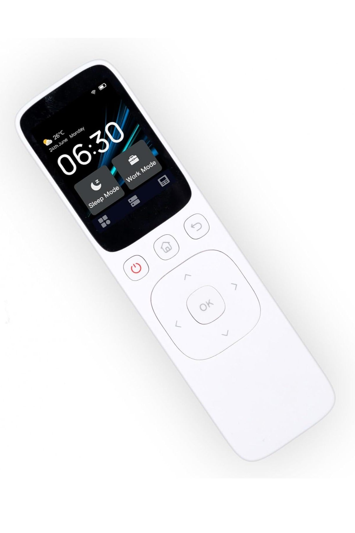 Compare Tuya smart home WiFi, Bluetooth,IR intelligent central control screen touch screen button remote control timing charging handheld remote control at KSA Price