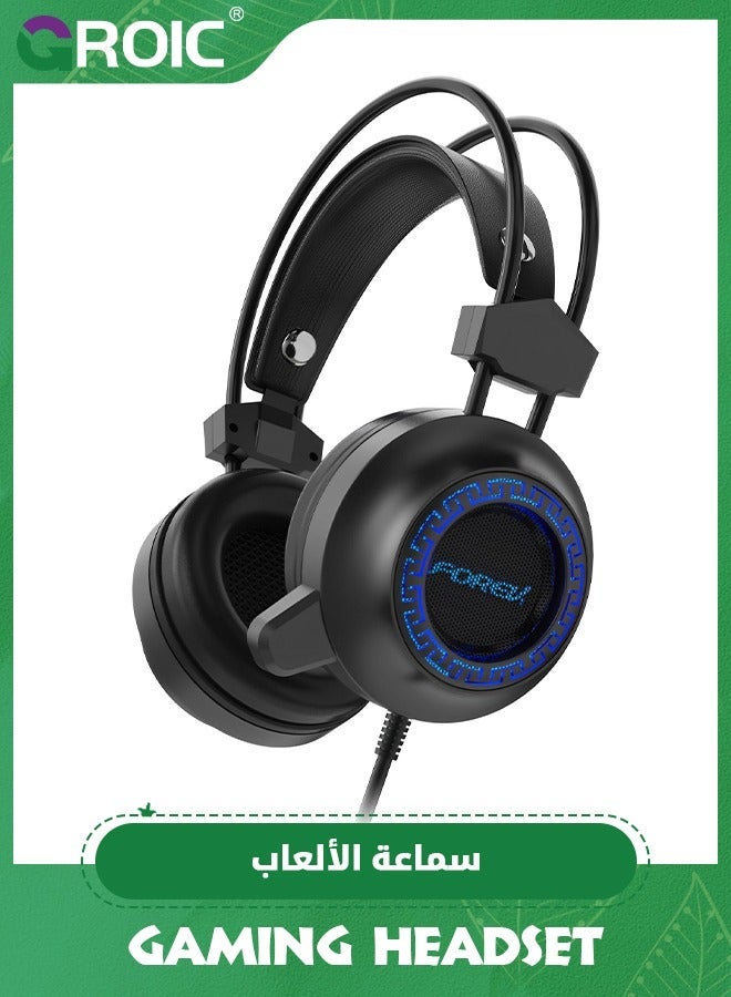 Gaming Headset with Microphone, Compatible PS4…