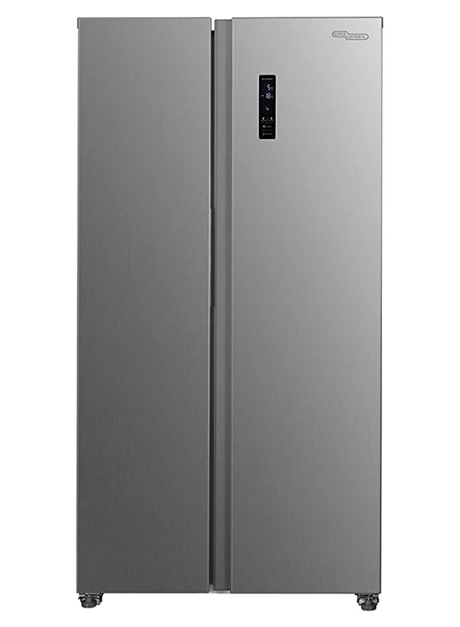 600L Gross/ 442L Net Capacity Side By Side Refrigerator-Freezer…