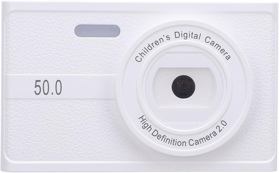 White FILFEEL 48MP HD Digital Camera 1080P 2…