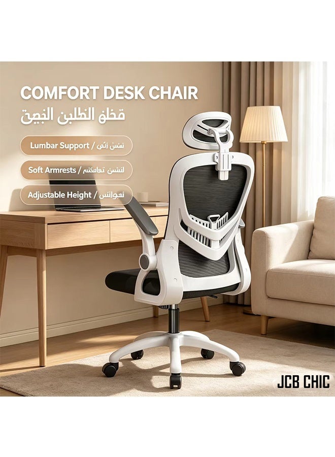 Adjustable Mesh Ergonomic Computer Office Chair,Lumbar…