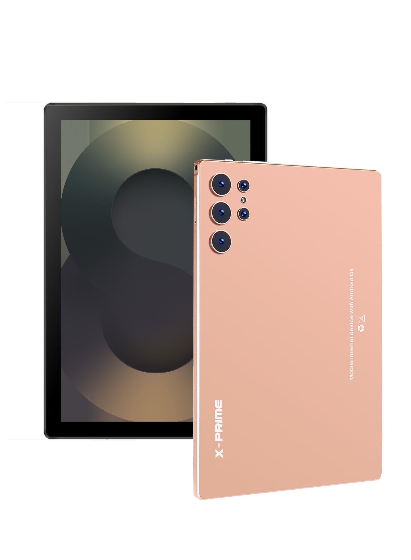 Compare S25 Ultra+ 10.1 HD Display Android Slim Smart Tablet PC with Keyboard 16GB RAM 1TB ROM Dual SIM 5G Network WiFi Tablet Dual Camera OctaCore Tab Gold at KSA Price