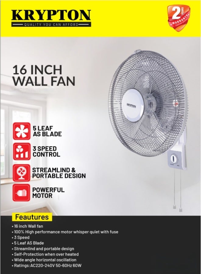 Compare Mounted Fan 60 W KNF6111 White at KSA Price