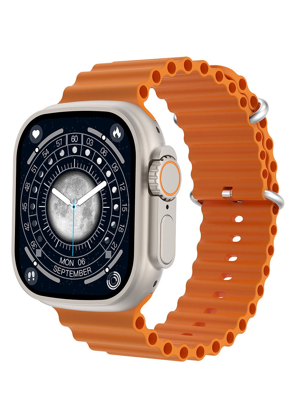 Compare Ultra Watch W68 Plus 2.2 Inch Big Screen 390mAh Long Battery NFC Waterproof IP68 Bluetooth Ocean Band Smart Watch at KSA Price