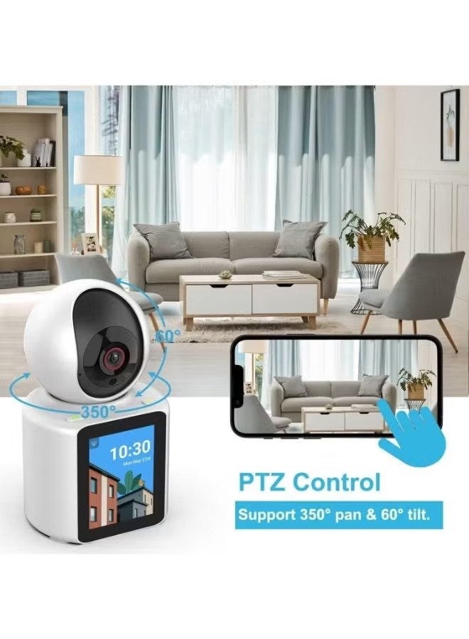 Two-Way Video and Audio Camera with 2.8-Inch 1080p…