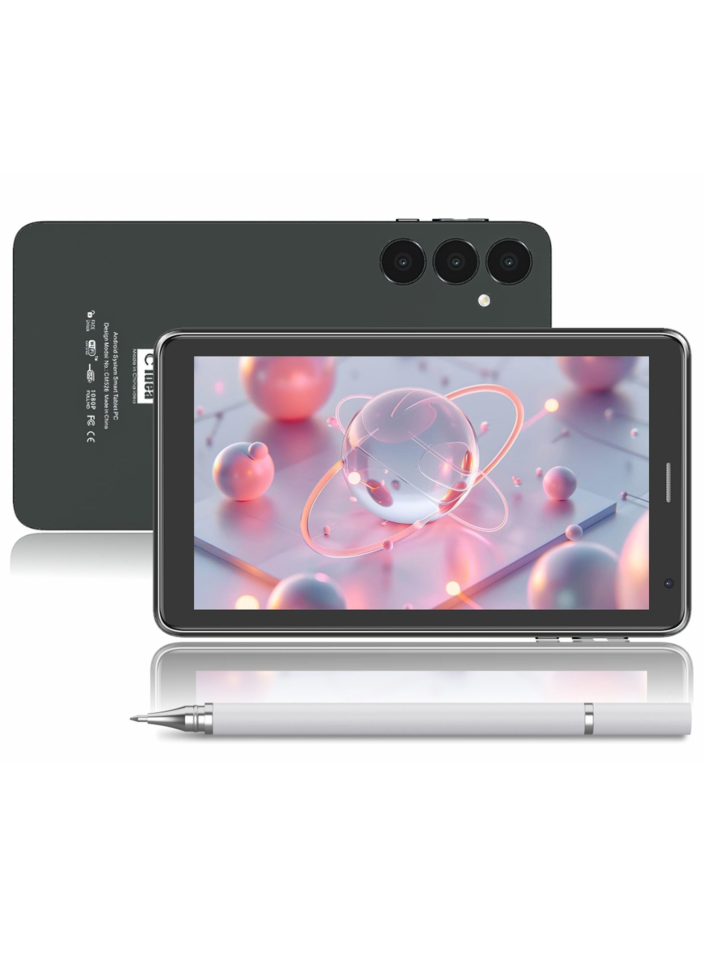 Compare CM526 7Inch Smart Tablet PC with Stylus 8GB RAM 256GB ROM Dual Camera Single SIM 5G LTE WiFi GPS Android Tablet for Kids– Black at KSA Price